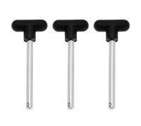 SG Store 3pcs Gym Weight Stack Pin Replacement 100mm Diameter 10mm Steel Weight Selector Pin for Home Gym Exercise Machine Accessories