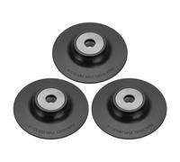SG Store 3pcs Plastic Angle Grinder Backing Pad 115mm Diameter Backing Pad Compatible with M14 Internal Thread Disc Sander Angle Grinder