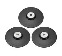 SG Store 3pcs Plastic Angle Grinder Backing Pad 180mm Diameter Backing Pad Compatible with M14 Internal Thread Disc Sander Angle Grinder