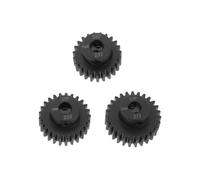 SG Store 3Pcs RC Pinion Gear 32P 5mm Mod 0.8 Pinion Gear Set 23T 25T 27T 40CRO Chrome Steel Pinion Motor Gear Suitable for 32 Pitch RC Car Truck Spur Gear