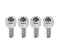 SG Store 4 Pieces Bike Crank Arm Clamping Bolt Replacement 304 Stainless Steel M6x18mm Clamp Bolt Compatible with Shimano Ultegra HollowTech