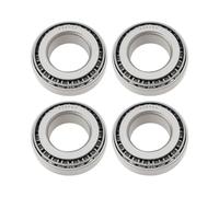 SG Store 4 Sets 32005 Tapered Roller Bearings Inner and Outer Ring Bearings Steel Sealed Bearings 25x47x15mm Suitable for Automotive Industry Engineering Machinery