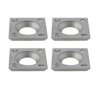 SG Store 4pcs 30° Reversible Carbide Blades Compatible with Scheppach LFR720 Paint Grinder 14x14x2mm