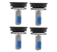 SG Store 4Pcs Bicycle M8 Crank Screw 8mm Hex Fixing Screws Bicycle Bottom Bracket Axle Bolts Compatible with ISIS Inner Bearing Crank Systems Steel