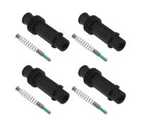 SG Store 4pcs Ignition Coil Rubber Sleeve Repair Kit Ignition Coil Cover Spring Ignition Module Coil Pack Compatible with Adam, Astra J, Corsa D/E 95514599