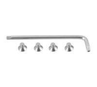 SG Store 4pcs M8x12mm Shredder Blade Screws with Torx Key 503616 517828 325967 Compatible with Alko