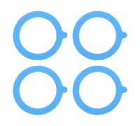 SG Store 4pcs Toilet Canister Silicone Seal 70mm Replacement Disc for Flush Valves