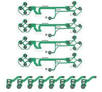 SG Store 4Pcs V2 Conductive Film Membrane Replacement Compatible with PS5 FPC Flexible Ribbon Cable Electronic Accessories Green