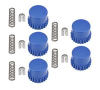 SG Store 5 Sets of Trimmer Head Bump Knobs Springs Kits Compatible with Husqvarna T25 T25B T25BB OE 537338701 Bumper Buttons+Springs+Eyelet Sleeves