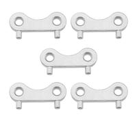 SG Store 5Pcs Marine Water Tank Cap Key Boat Tank Cap Spare Key 316 Stainless Steel Marine Water Case Key for Diameters 38mm 50mm Sewage Outlets Fuel Water Tank