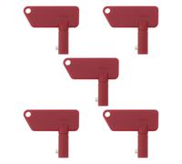 SG Store 5pcs Master Plant Keys Compatible with Terex Battery and Master Disconnect Key MS634212