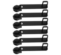 SG Store 6Pcs 62x12.5mm Suitcase Slider Luggage Zipper Puller Pulls Replacements for Bags Backpacks Jackets