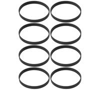 SG Store 8 Pieces 25mm Steam Locomotive Wheels Tires 1:64 Model Rubber Accessories Compatible with Flyer Non Grooved(American) Wheels