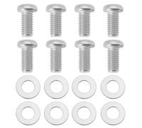 SG Store 8 Sets TV Wall Mount Bracket Screws 304 Stainless Steel M8x16mm with Gasket Kit TV Bracket Bolts Compatible with Samsung BU8000 Crystal 4K