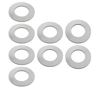 SG Store 8pcs 304 Stainless Steel Flat Washers 65mm x 36mm x 1mm 2mm 3mm Compatible with JCB and Compatible with KUBOTA Excavator Bucket