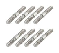 SG Store 8pcs Motorcycle Exhaust Studs M6x40mm 304 Stainless Steel for Automotive Muffler Manifold