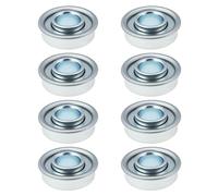 SG Store 8pcs Push Mower Flange Wheel Bearings 1-1/8x 1/2in 734-04019 Compatible with Troy BILT 12" Wheel