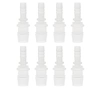 SG Store 8Pcs Straight Hose Pipe Connector 8mm to 14mm Plastic Reducing Fitting for Garden Watering