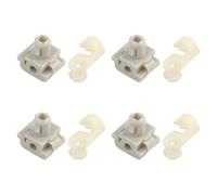 SG Store 8Pcs Tailgate Handle Rod Latch Clips Kit 16675980 Compatible with Dodge Ram 2002-2009, 16629990