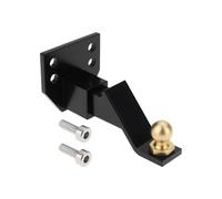 SG Store Black Aluminium Tow Bar Shackle with 2 Screws Compatible with Axial SCX10 1/10 RC Crawler Car
