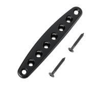 SG Store Black Guitar String Through Ferrule Plate with Screws For Electric Guitar String Installation