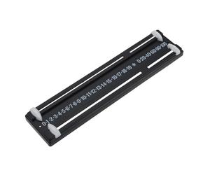 SG Store Black Snooker Scoreboard Plastic Game Scoreboard 255 x 59 mm Billiards Scoreboard Wall Mounted for Kids Snooker Tables Score