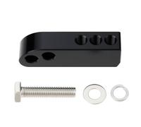 SG Store Headlight Extension Block Compatible with Har-ley Dyna Street Bob FXDB Black