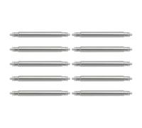 SG Store Pack of 10 Watch Pins 2.5 mm Spring Bars Thick Pins Stainless Steel Spring Bar Pins Compatible with Seiko SKX007 SKX009 22 mm