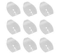 SG Store Pack of 50 Original Swim Jig Dancer Blades Stainless Steel Chatterbait Blades Spinner Blades for Freshwater and Saltwater 20 x 15.8 mm Thickness 0.4 mm