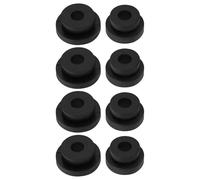 SG Store Pack of 8 Black Radiator Mounting Rubbers NRC5544 572312 Suitable for All 4 Cylinder Petrol or Diesel Compatible with Land Rover Defender 200Tdi 300Tdi