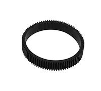 SG Store Seamless Focus Gear Ring for 60-67mm Diameter Lens Follow Focus Ring Standard 0.8 Mod 360° Rotation Focus Gear Video Camera Lens Accessories Black