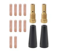 SG Store Set of 14pcs 0.9mm Flux Core Gasless Nozzle Tips Kit K3493-1 Compatible with Forney Easy Weld Compatible with Lincoln