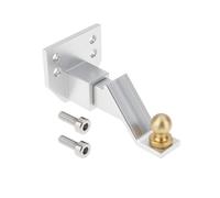 SG Store Silver Aluminum Towing Trailer Hitch Shackle with 2 Screws Compatible with Axial SCX10 1/10 RC Crawler Car