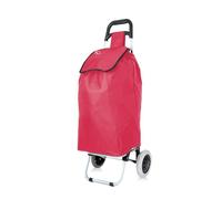 SG Traders 51L Lightweight Shopping Trolley on Wheels Combines Functionality and Style Provides Smooth Convenient Grocery Cart Equipped Trolley Bag, Effortless Shopping Experience - Red