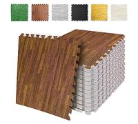 SG Traders Eva Foam Mats Interlocking Gym Flooring Puzzle Exercise Mats Non-Slip Rubber Cushion Floor Tiles Interlocking Eva Mat Gym Workout Tiles (60x60cm) 24" x 24"