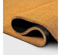 SG Traders Natural Coir Mat - Heavy Duty Outdoor Doormat, Durable Coconut Fibre Matting, Cut to Size Coir Door Mat for Entrance, Weather Resistant and Non Slip Backing for Stability (100cm x 250cm)