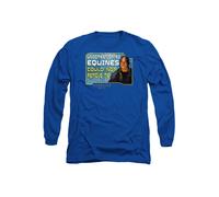 Sg1 Dedicated Long Sleeve T-Shirt, Royal StarGate Blue M