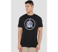 Sg1 Earth Emblem T Shirt, Black StarGate Black 4XL