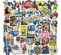 SGACMTIF 100pcs Cartoon Fall-out Stickers for Laptop and Water Bottle, Fall-out Games Cartoon Doodle Stickers, Cool Game Vinyl Decal for Teens
