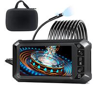 SGAINUL Industrial Endoscope Camera, 5.0 Inch IPS Screen, Dual-lens, Waterproof, 16.5Ft, USB, 32G TF Card