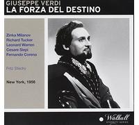 Sgarro; Milanov; Warren; Tucker; Elias; Siepi; Corena; Votipka; de Paolis - La Forza del Destino - Metropolitan Opera, New York / Fritz Stiedry 17/3/1956