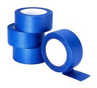 SGC Decorating Masking Tape 25mm 50mm for Painting Blue Decorators Tape Painters Tape Painting Tape for Artist Indoor Decorating (25mm x 50m)