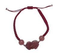 SGDBVOLM Beaded Bracelets, Pink Black Couple Bracelet