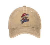SGDHJCFCV Baseball Cap Super Mario Summer y2k Cool Trucker Hat Unisex-Teens Print Tennis Skate Breathable Baseball Caps