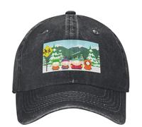 SGDHJCFCV Souths Cartoon Parks Baseball Cap Outdoor Sun Wholesale Hip Hop Hats Couple Women Casual Sun Visors Baseball Caps