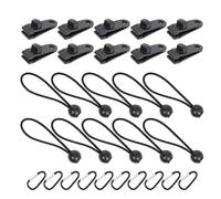 Sgehai 10 pcs Tarp Clips,tarpaulin clips,Tent Clips