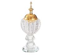SGerste Arabian Incense Burner Metal Eid Traditional for Mabkhara Home Decor