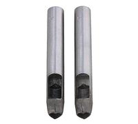 SGerste Caliber 10mm Heart Shape Leather Craft Hollow Hole Punch Cutter Tool Steel Pack of 2