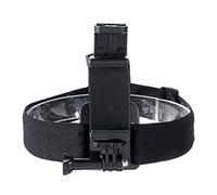 SGerste Non-Slip Elastic Head Strap Adjustable Camera Mount Headlight Headband Fit 4-6.8-inch Phone Outdoor Cycling Running