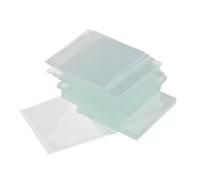 SGerste Set of 100pcs Anatomy Botany Prepared Microscope Slides Square Cover Slips Distortion-Free Surface